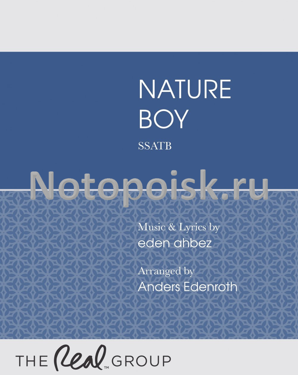 Ноты Nature Boy, для вокального ансамбля или хора обложка — Нотопоиск.ru